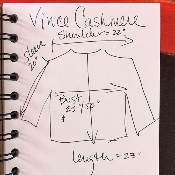 Vince Purple Cashmere Medium Weight Boxy Sweater S - Picture 10 of 10